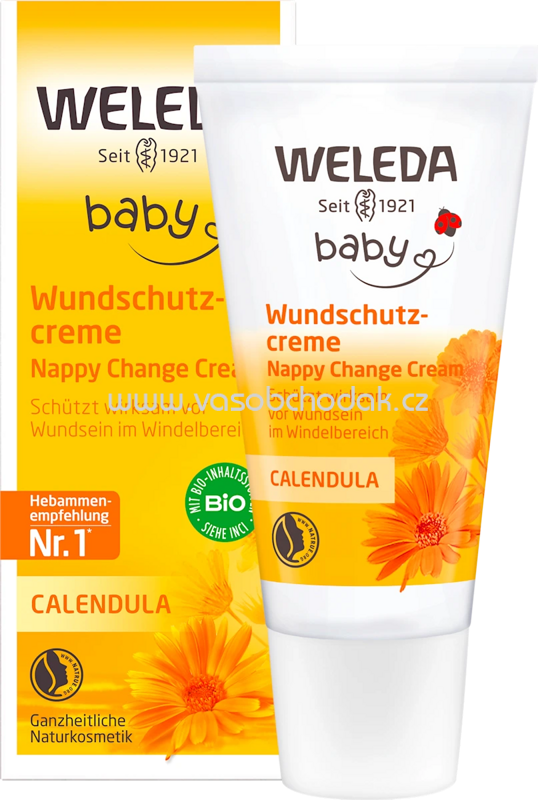 WELEDA baby Wundschutzcreme Calendula, 30 ml WELEDA baby Wundschutzcreme Calendula, 30 ml