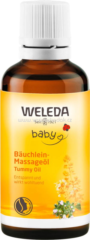 Weleda Baby-Bäuchlein-Massageöl, 50 ml