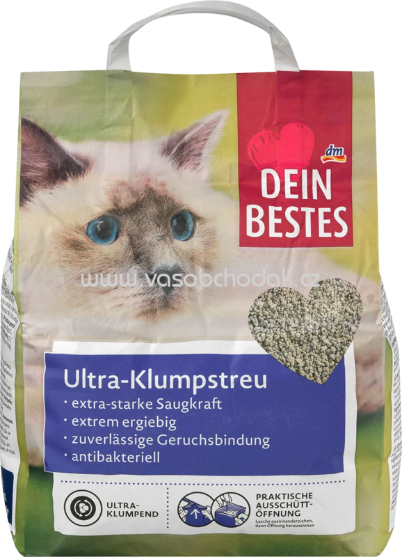 Dein Bestes Katzenstreu, Ultra-Klumpstreu, 6l Dein Bestes Katzenstreu, Ultra-Klumpstreu, 6l