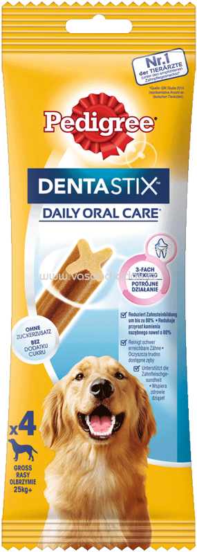 Pedigree Dentastix Daily Oral Care Grosse Hunde, ab 25 kg, 4 St