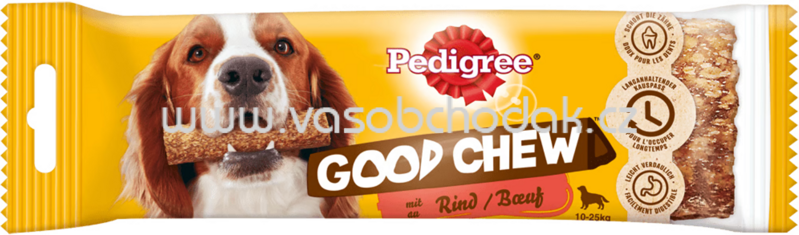 Pedigree Good Chew mit Rind für mittelere Hunde, 1 St Pedigree Good Chew mit Rind für mittelere Hunde, 1 St