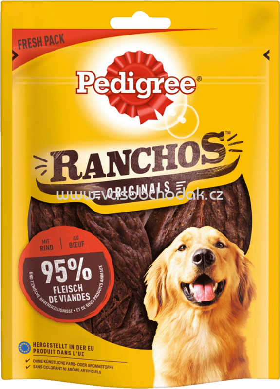 Pedigree Ranchos Originals mit Rind, 70g Pedigree Ranchos Originals mit Rind, 70g