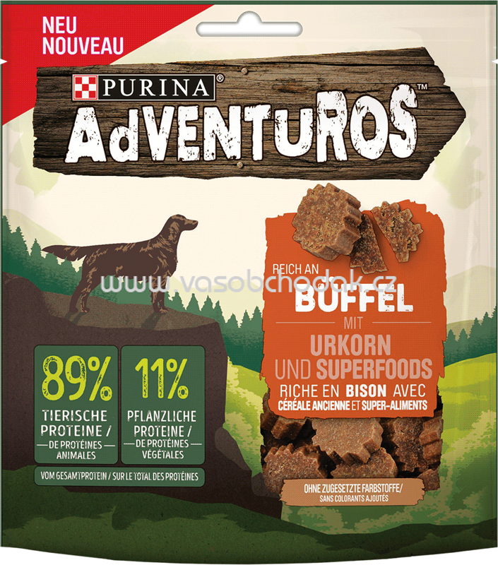 Purina AdVENTuROS reich an Büffel, 90g