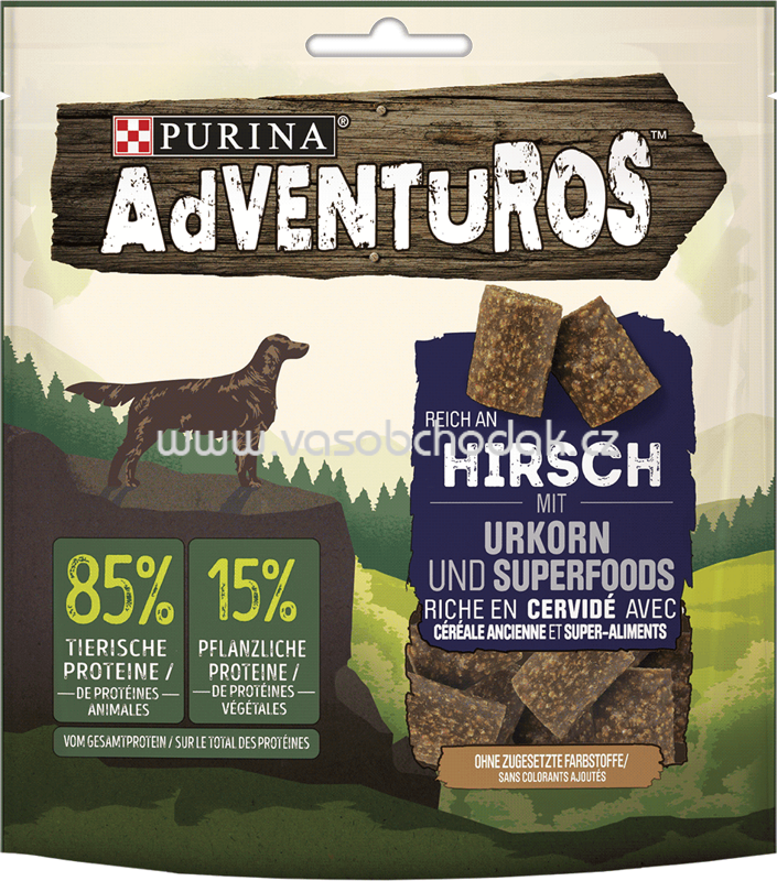 Purina AdVENTuROS reich an Hirsch, 90g Purina AdVENTuROS reich an Hirsch, 90g