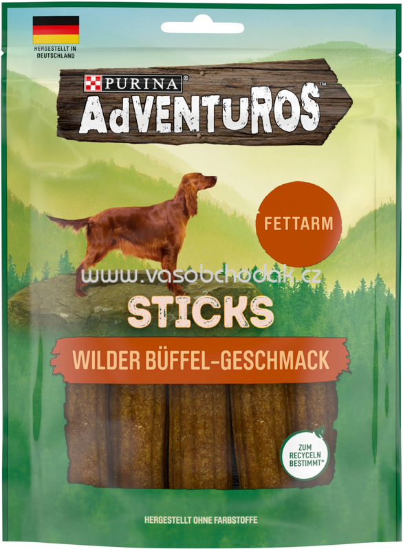 Purina AdVENTuROS Sticks Büffel, 120g Purina AdVENTuROS Sticks Büffel, 120g