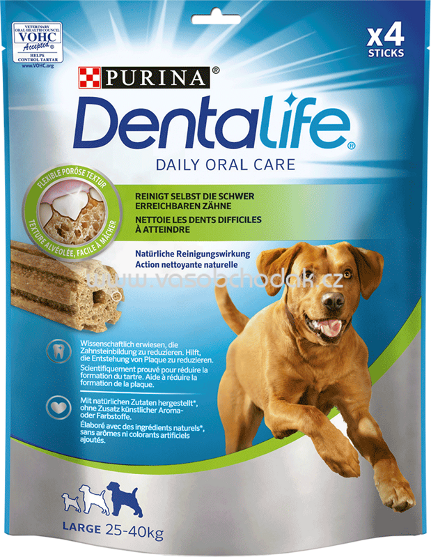 Purina Dentalife Daily Oral Care Maxi, 25-40 kg, 4 St