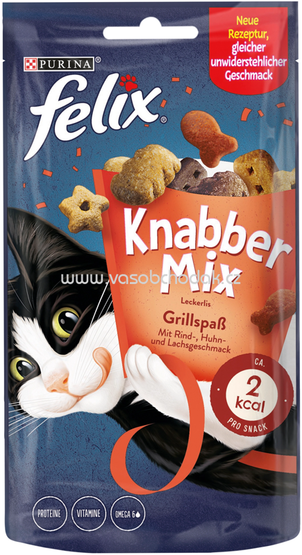Purina Felix Knabber Mix Grillspaß, 60g Purina Felix Knabber Mix Grillspaß, 60g