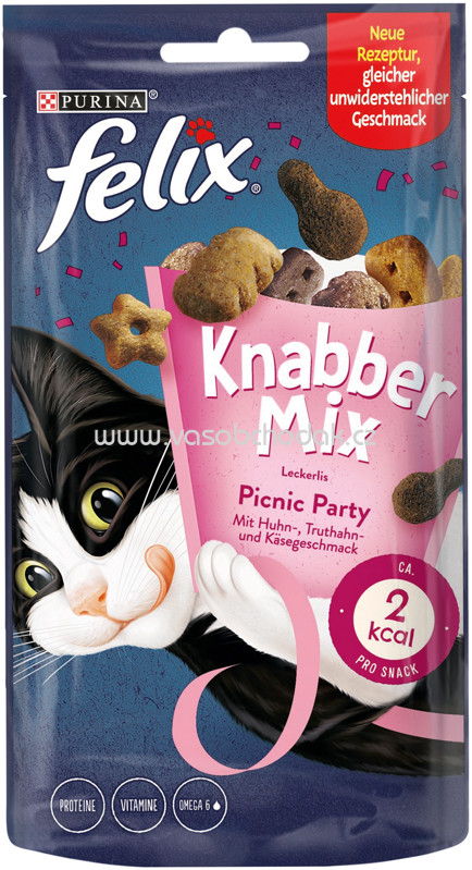 Purina Felix Knabber Mix Picnic Party, 60g Purina Felix Knabber Mix Picnic Party, 60g