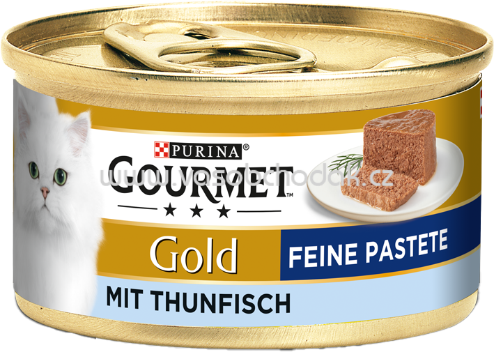 Purina Gourmet Gold Feine Pastete mit Thunfisch, 85g Purina Gourmet Gold Feine Pastete mit Thunfisch, 85g