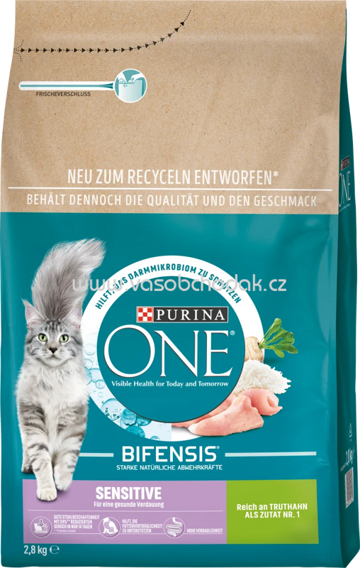 Purina ONE Sensitive reich an Truthahn und Reis, 2,8 kg Purina ONE Sensitive reich an Truthahn und Reis, 2,8 kg