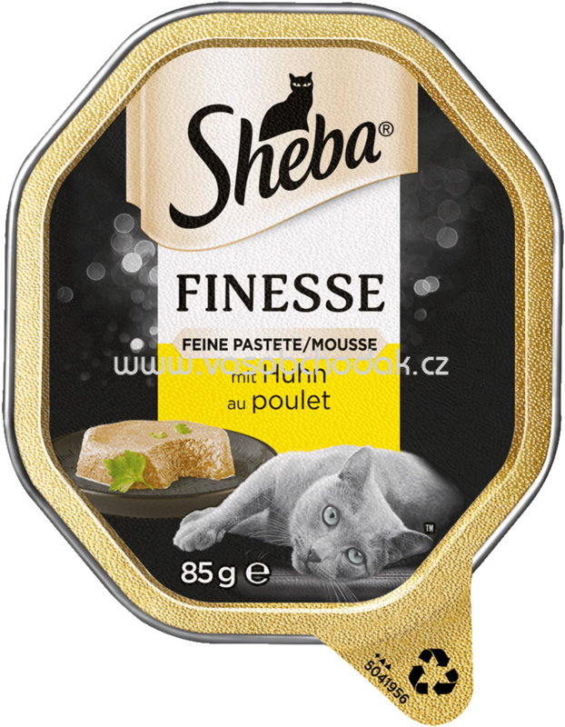 Sheba Schale Finesse Feine Pastete/Mousse mit Huhn, 85g
