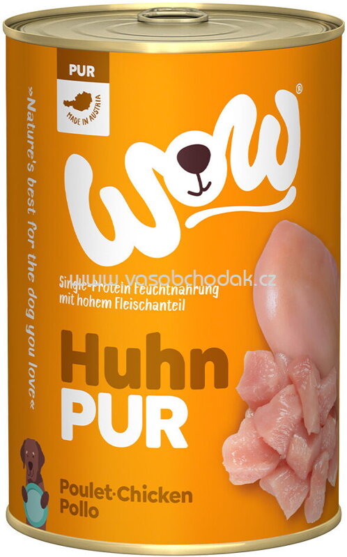 Wow Adult Huhn Pur, 400g
