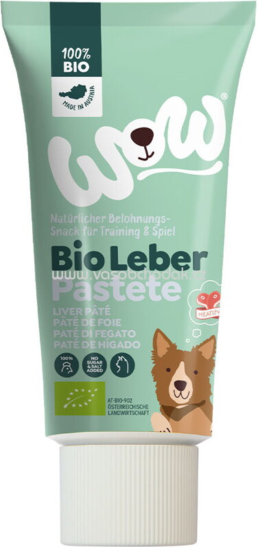 Wow Bio Leberpastete, 80g Wow Bio Leberpastete, 80g