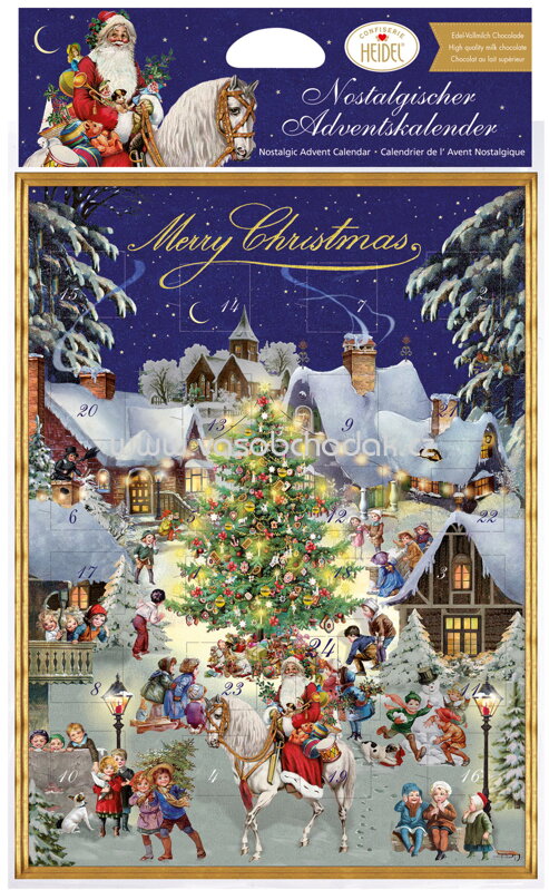 Heidel Nostalgischer Adventskalender, 75g