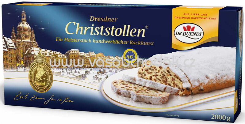 Dr. Quendt Dresdner Christstollen, 2kg