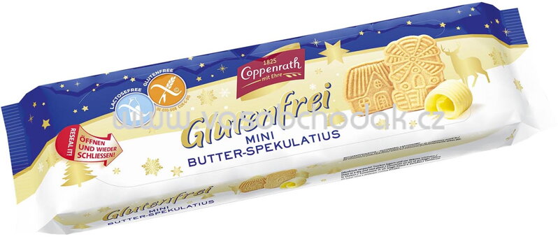 Coppenrath Glutenfrei Mini Butter-Spekulatius, 150g