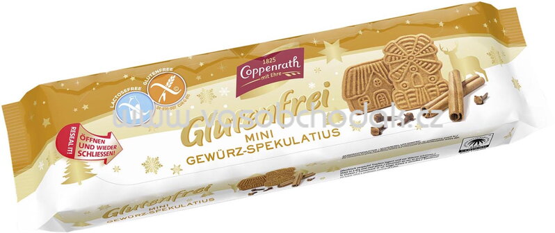 Coppenrath Glutenfrei Mini Gewürz-Spekulatius, 150g