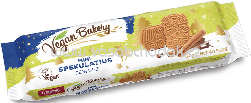 Coppenrath Vegan Bakery Mini Spekulatius Gewürz, 150g