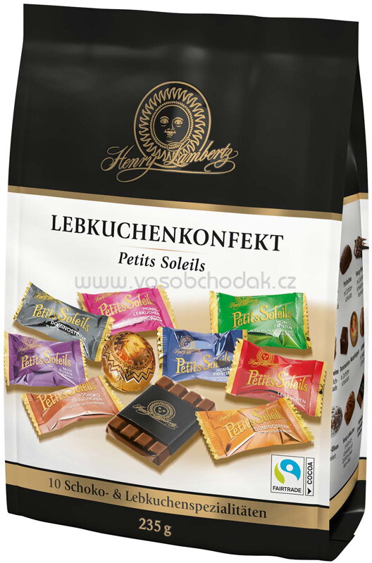 Henry Lambertz Lebkuchenkonfekt Petits Soleils, 235g Henry Lambertz Lebkuchenkonfekt Petits Soleils, 235g