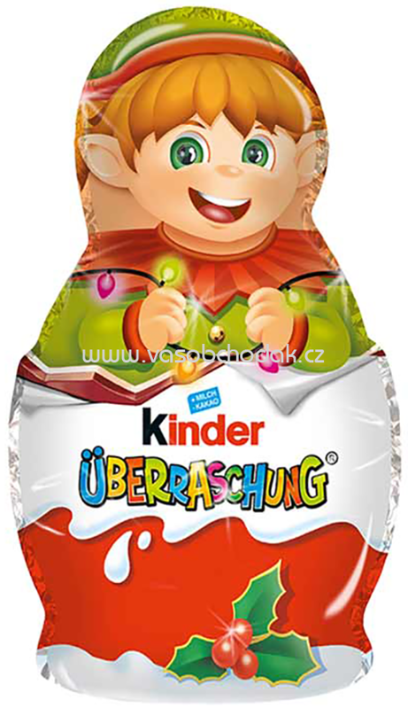 Kinder Schokolade kleine Figur mit Überraschung 36g (skřítek)