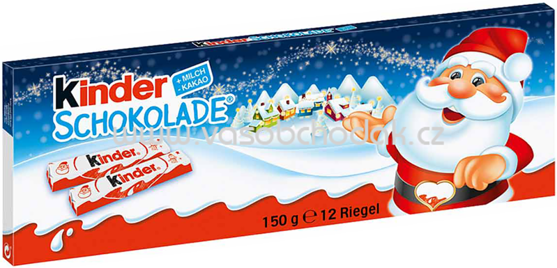 Kinder Schokolade Santa, 150g