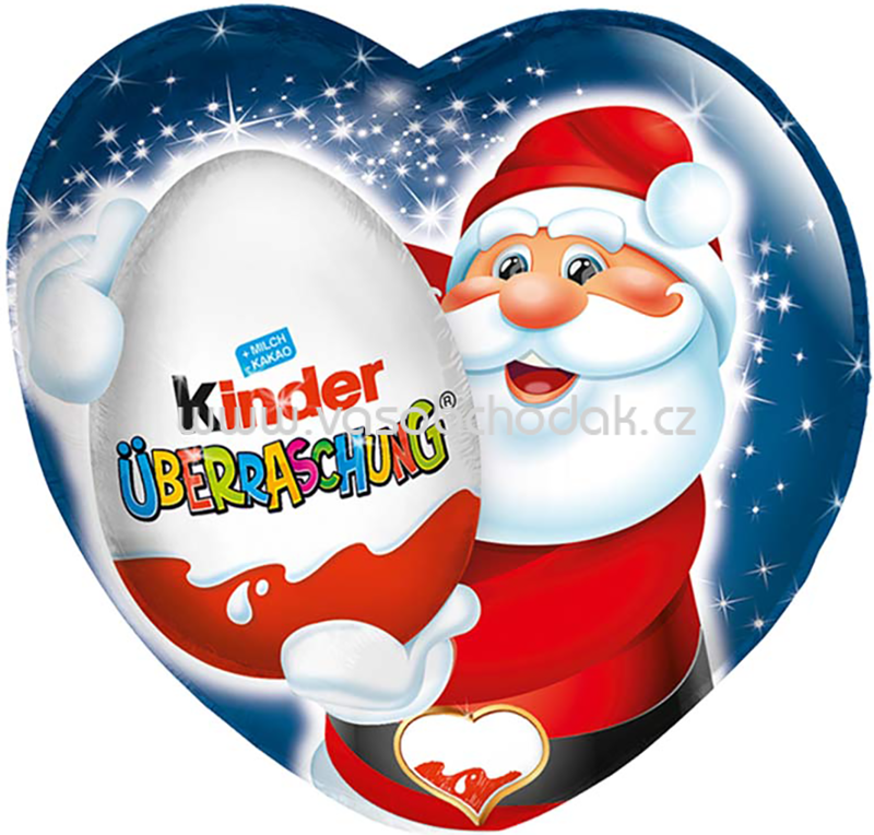 Kinder Schokolade Herz mit Überraschung, 53g (santa)