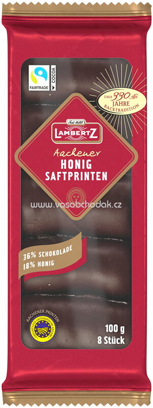 Lambertz Aachener Honig Saftprinten, 100g Lambertz Aachener Honig Saftprinten, 100g