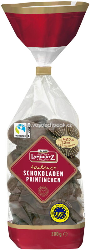 Lambertz Aachener Schokoladen Printinchen, 200g Lambertz Aachener Schokoladen Printinchen, 200g