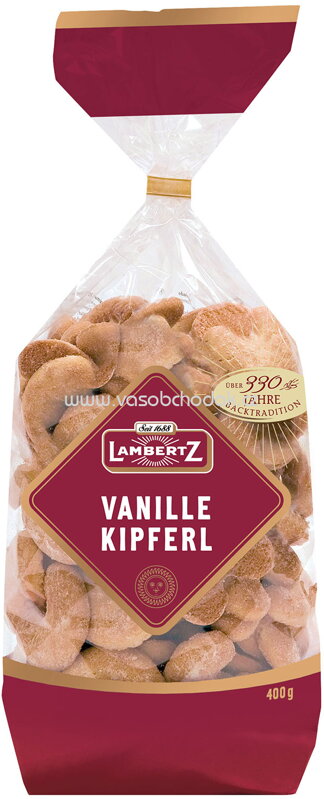Lambertz Vanille Kipferl, 400g Lambertz Vanille Kipferl, 400g