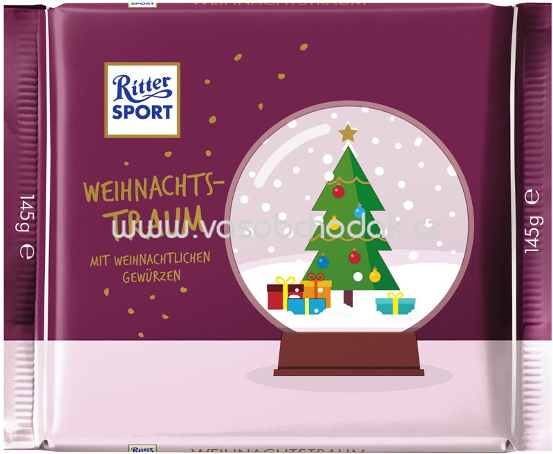 Ritter Sport Weihnachts Traum, 145g Ritter Sport Weihnachts Traum, 145g