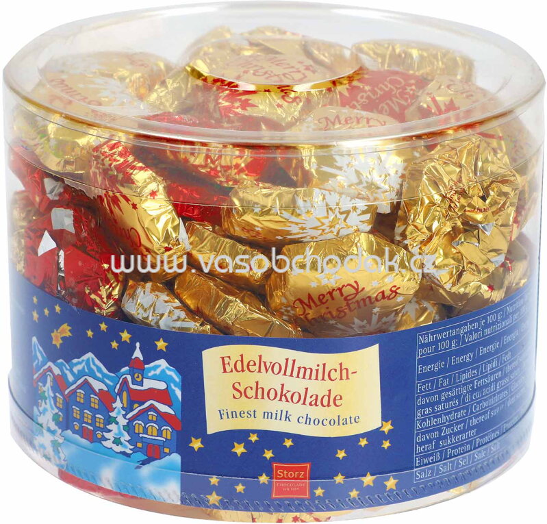 Storz Sternchen - Merry Christmas, 100x6,25g, 625g Storz Sternchen - Merry Christmas, 100x6,25g, 625g