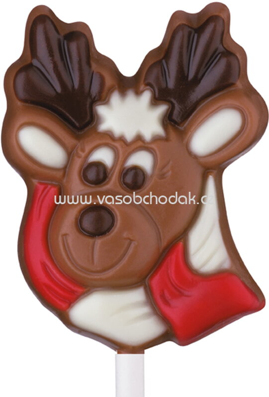 Weibler Lolly Elch mit Schal, 15g Weibler Lolly Elch mit Schal, 15g