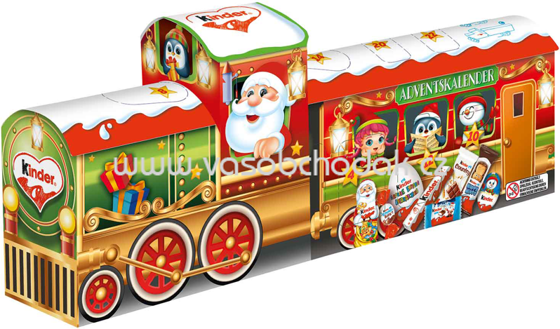 Kinder Mix Adventskalender 3D-Zug, 221g