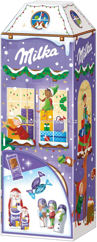Milka 3D Haus Adventskalender, 223g