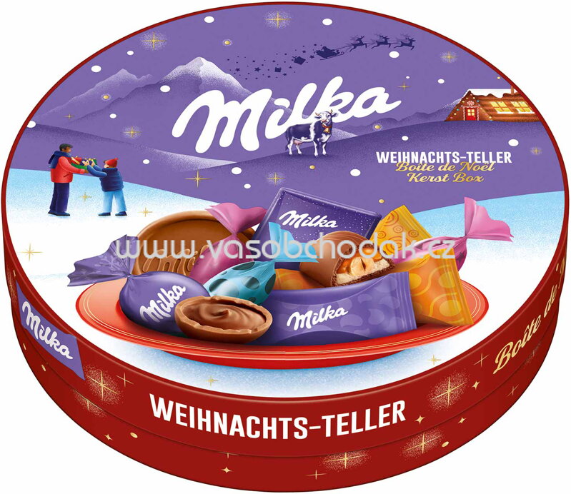 Milka Weihnachts-Teller, 195g