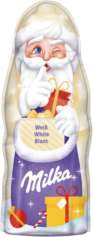 Milka Weihnachtsmann Weiß, 90g