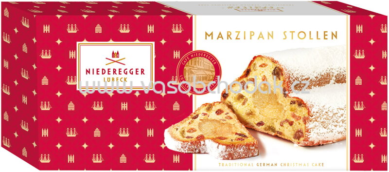 Niederegger Lübeck Marzipan-Stollen, 750g