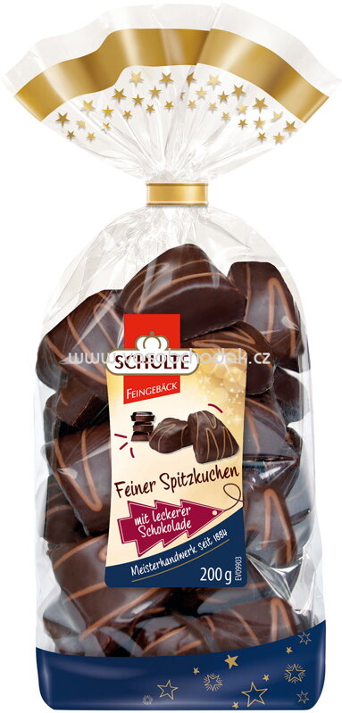 Schulte Feiner Spitzkuchen Zartbitter, 200g Schulte Feiner Spitzkuchen Zartbitter, 200g