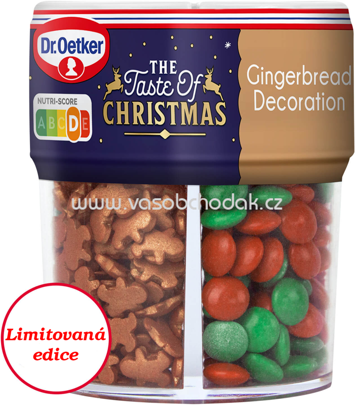 Dr.Oetker The Taste Of Christmas Gingerbread Decoration, 76g Dr.Oetker The Taste Of Christmas Gingerbread Decoration, 76g