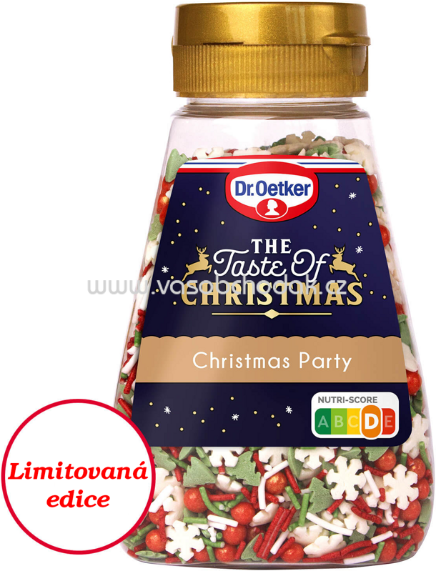 Dr.Oetker The Taste Of Christmas Streudekor Christmas Party, 110g