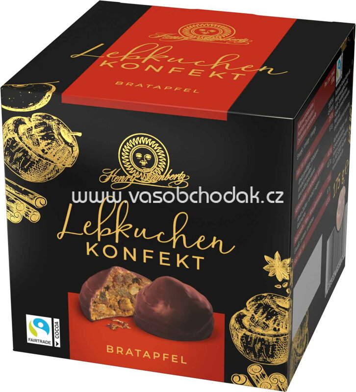 Henry Lambertz Lebkuchenkonfekt Bratapfel, 175g