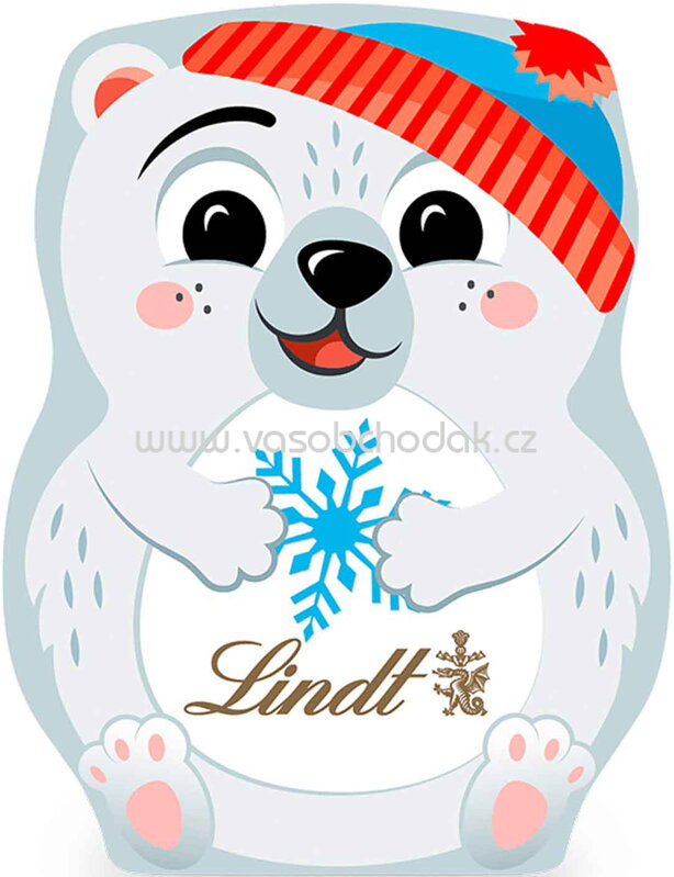 Lindt Wintertiere Eisbär, 40g