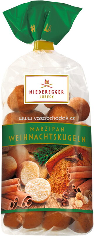 Niederegger Marzipan Weihnachtskugeln, 150g