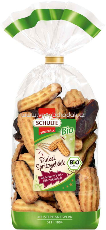 Schulte Bio Dinkel Spritzgebäck, 175g Schulte Bio Dinkel Spritzgebäck, 175g