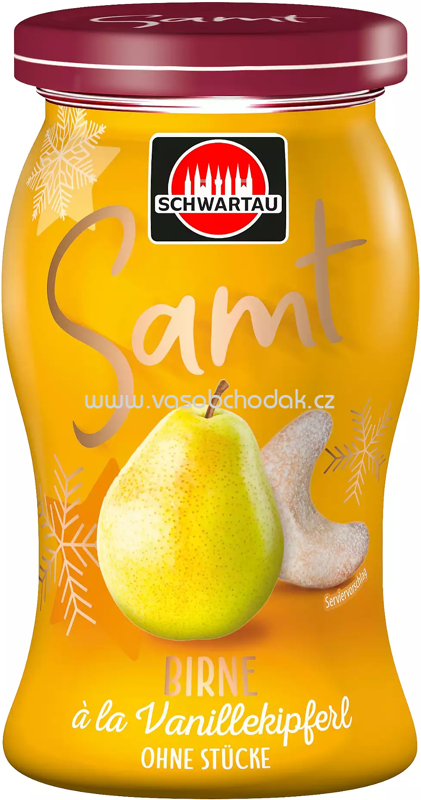 Schwartau Samt Winter Konfitüre Birne à la Vanillekipferl, 270g Schwartau Samt Winter Konfitüre Birne à la Vanillekipferl, 270g