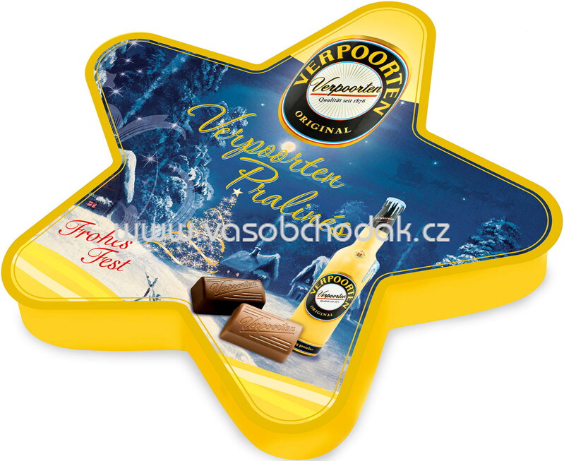 Verpoorten Pralinés Weihnachtsstern, 155g Verpoorten Pralinés Weihnachtsstern, 155g