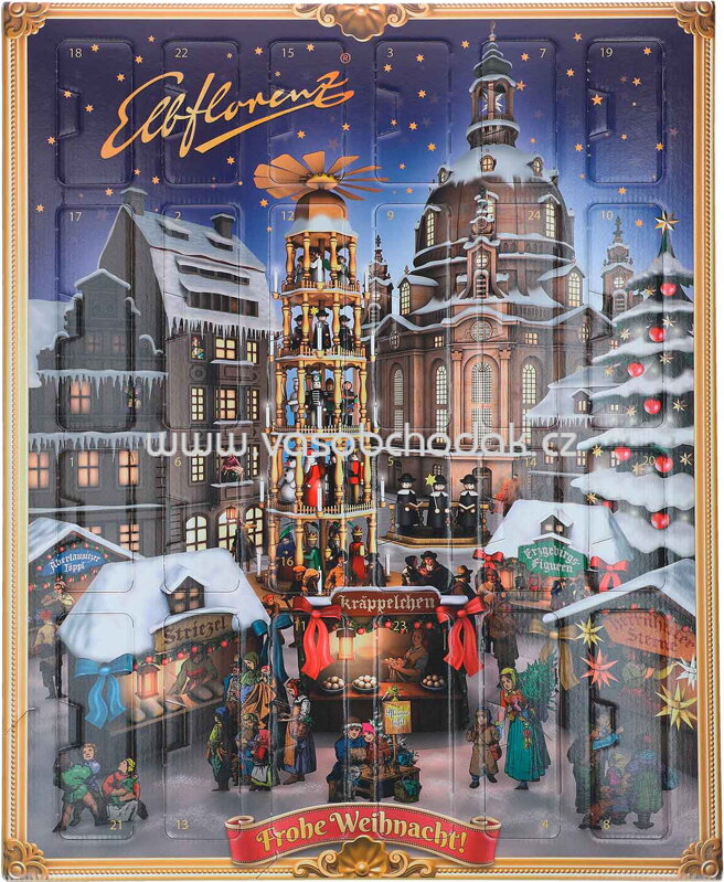 Elbflorenz Dresdner Adventskalender, 480g Elbflorenz Dresdner Adventskalender, 480g