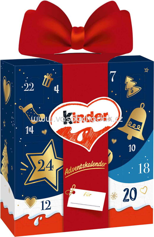 Kinder Giftbox Adventskalender, 214g