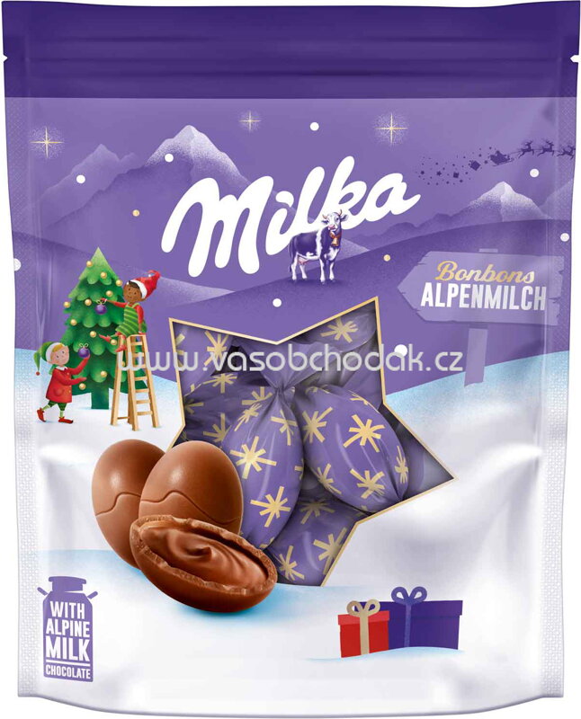 Milka Bonbons Alpenmilch, 86g