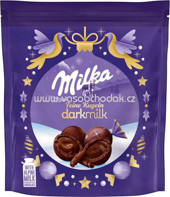Milka Feine Kugeln darkmilk, 90g